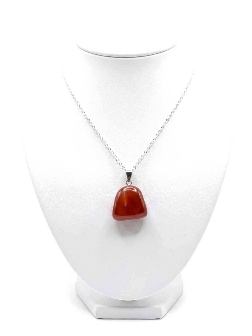 New Artisan Handmade Cherry Quartz S925 Sterling Silver Natural Crystal Necklace